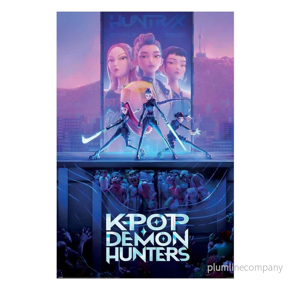 KPop Demon Hunters Posterpaket Filmnyckelkonst 61 x 91 cm (4) KPop Demon Hunters Posterpaket Filmnyckelkonst 61 x 91 cm (4)