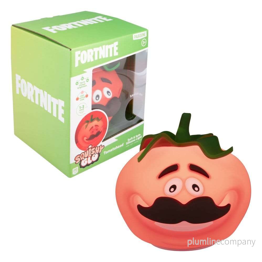 Fortnite SquishyGlo silikonlampa uppladdningsbar 15 cm Fortnite SquishyGlo silikonlampa uppladdningsbar 15 cm