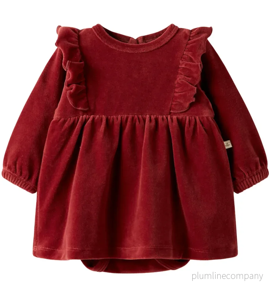 Långärmad klänning 56-86 – NBFSAGA SAG LS BODY DRESS LIL Långärmad klänning 56-86 – NBFSAGA SAG LS BODY DRESS LIL