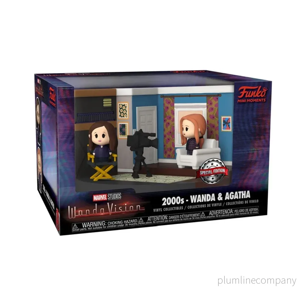 Funko Pop! Mini Moments: WandaVision – 2000-talet – Wanda och Agatha (Specialutgåva) Funko Pop! Mini Moments: WandaVision – 2000-talet – Wanda och Agatha (Specialutgåva)