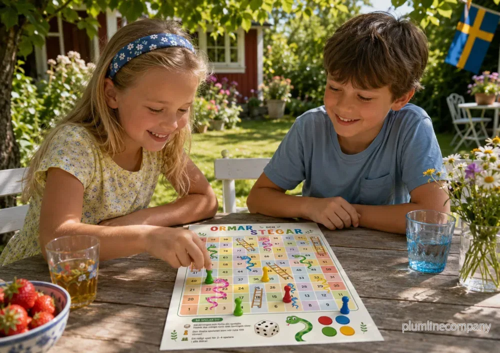 Ormar och stegar - Klassiskt spel - Bild 2