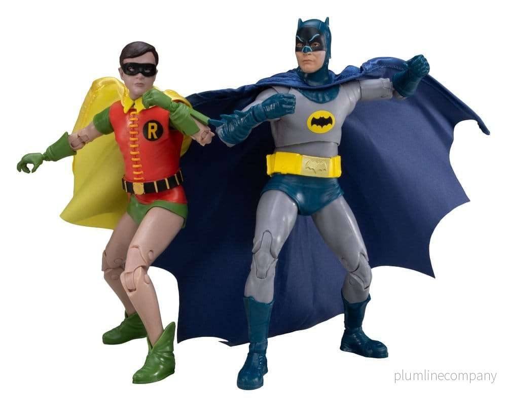 Batman Classic TV Series DC Multiverse McFarlane Collector Edition Action Figure 2-Pack Batman och Robin 18 cm - Bild 2