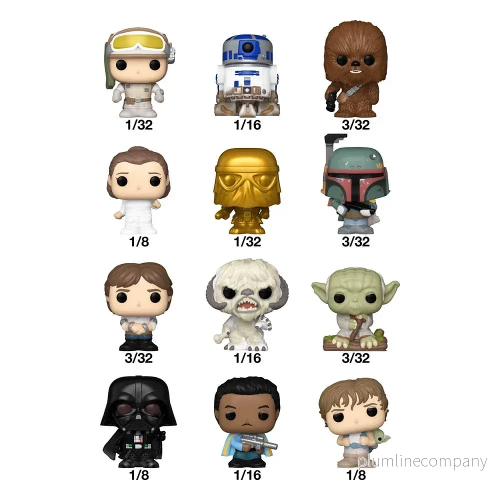 Star Wars Bitty POP! Vinyl Figure Display (32) S2 PDQ 2,5 cm - Bild 3