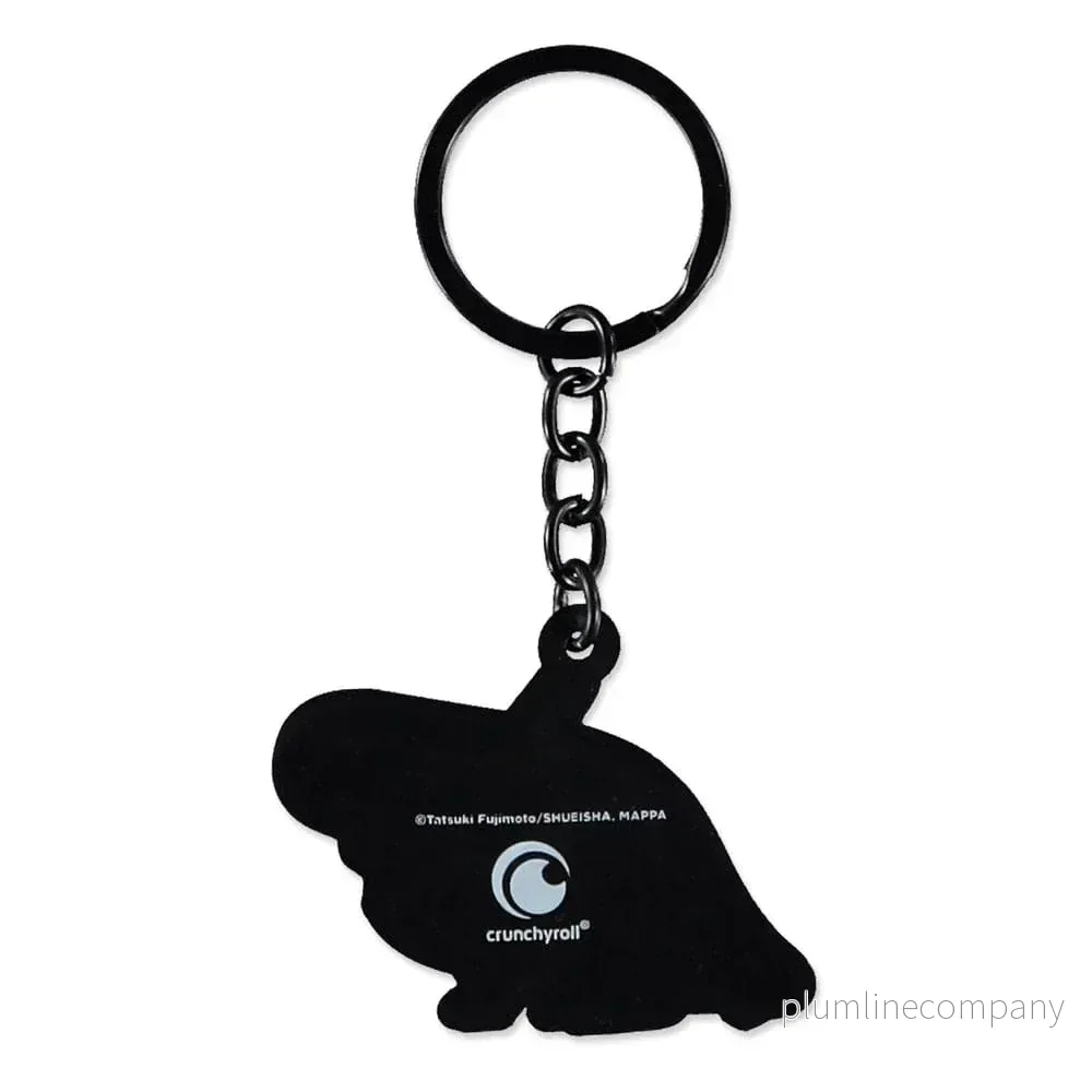 Chainsaw Man Gumminyckelring Pochita Sittande - Bild 3