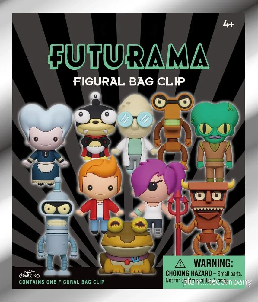 Futurama 3D Skum Påseklämmar Serie 1 Display (24) - Bild 3
