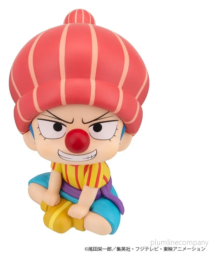One Piece PVC-figur Buggy Barndomsutgåva, 11 cm, Look Up-serien - Bild 2