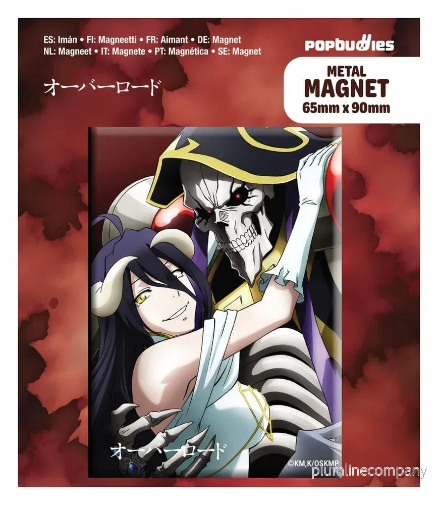 Overlord Kylskåpsmagnet Albedo & Ainz - Bild 2