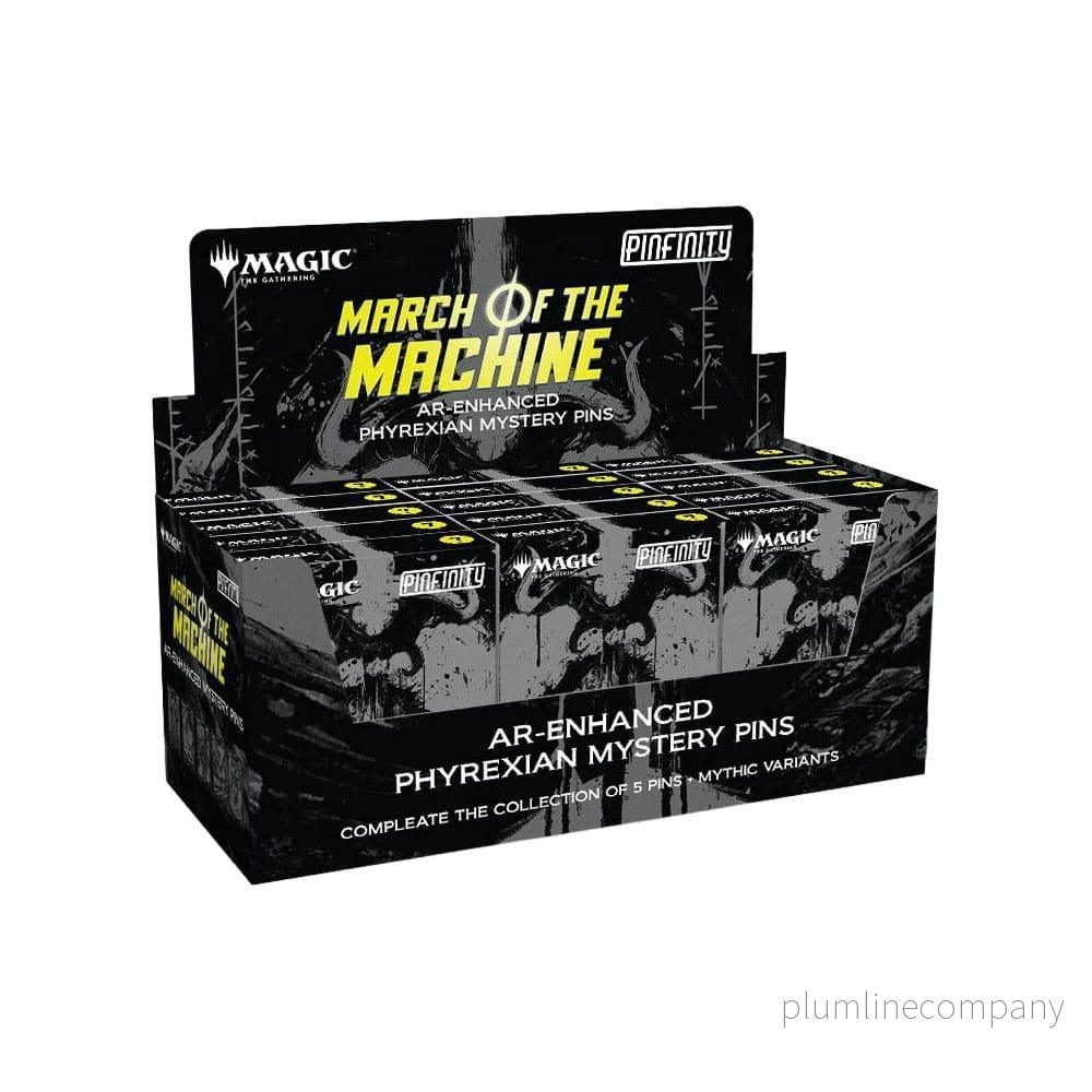 Magic: The Gathering Pins Blind Box Phyrexian Mysterie Marsch av Maskiner Sortiment (15) Magic: The Gathering Pins Blind Box Phyrexian Mysterie Marsch av Maskiner Sortiment (15)