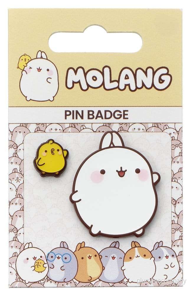Molang Pin Badge Molang & Piu Piu Molang Pin Badge Molang & Piu Piu