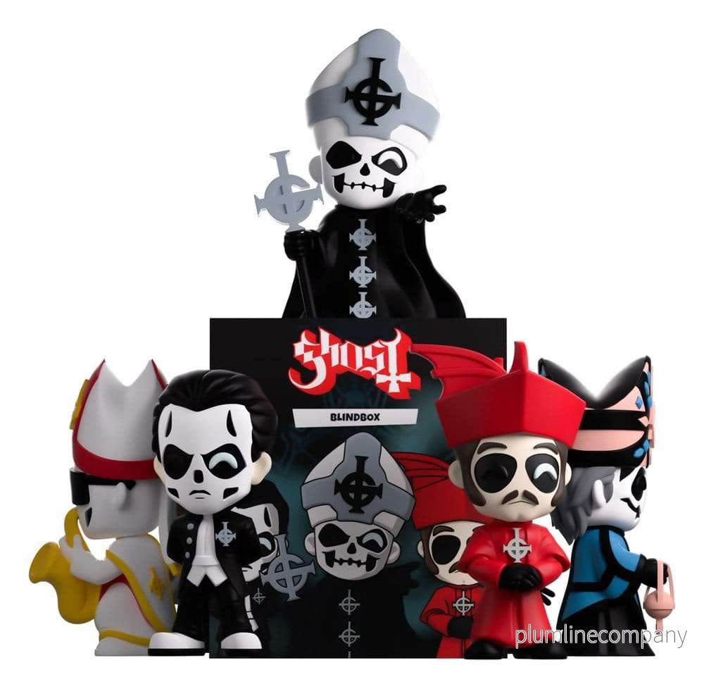 Ghost Mini-figurer 8 cm Blindbox Display (7-pack) Ghost Mini-figurer 8 cm Blindbox Display (7-pack)