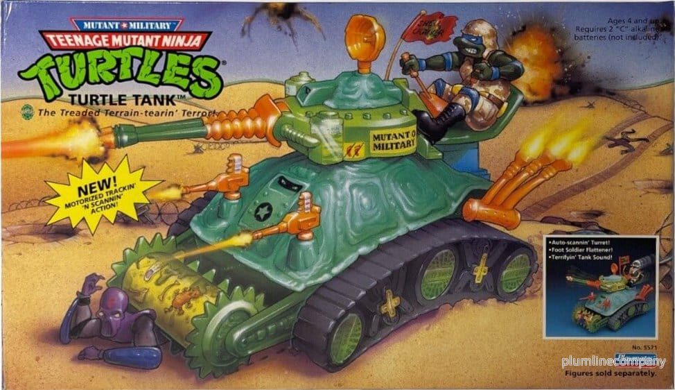 Teenage Mutant Ninja Turtles Fordon Turtle Tank EU-exklusiv 25 cm Teenage Mutant Ninja Turtles Fordon Turtle Tank EU-exklusiv 25 cm