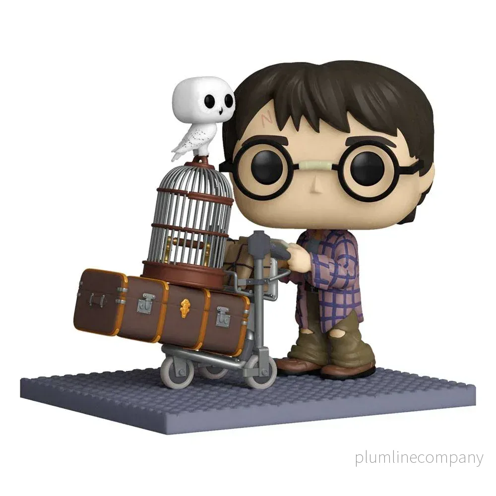 Harry Potter POP! Deluxe Figur Harry Pushing Ryggsäck med Hjul 9 cm - Bild 2
