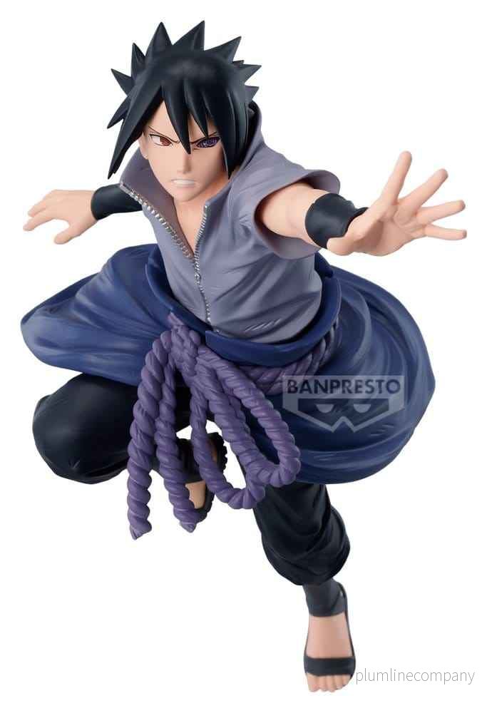 Naruto Shippuden Vibration Stars PVC-figur Sasuke Uchiha 14 cm Naruto Shippuden Vibration Stars PVC-figur Sasuke Uchiha 14 cm