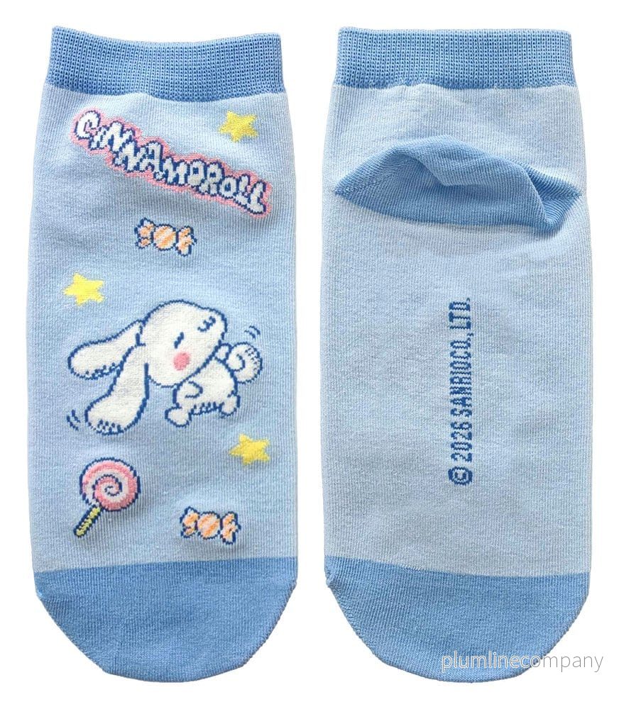 Sanrio Strumpor Cinnamoroll Dance Off Kort 36-40 Sanrio Strumpor Cinnamoroll Dance Off Kort 36-40