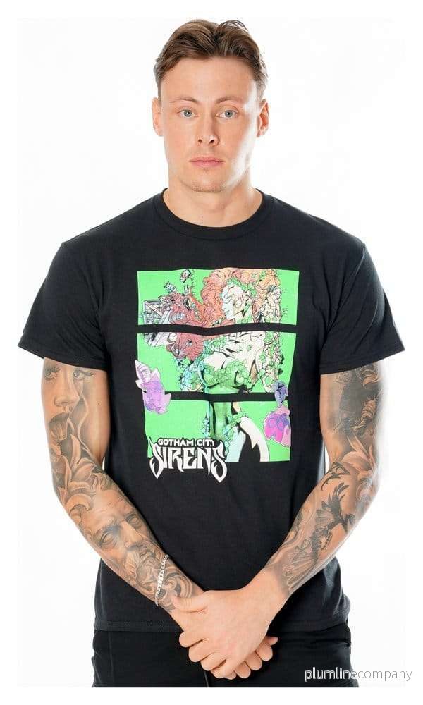 Gotham City Sirens T-shirt Poison Ivy Sirens Cash svart Gotham City Sirens T-shirt Poison Ivy Sirens Cash svart