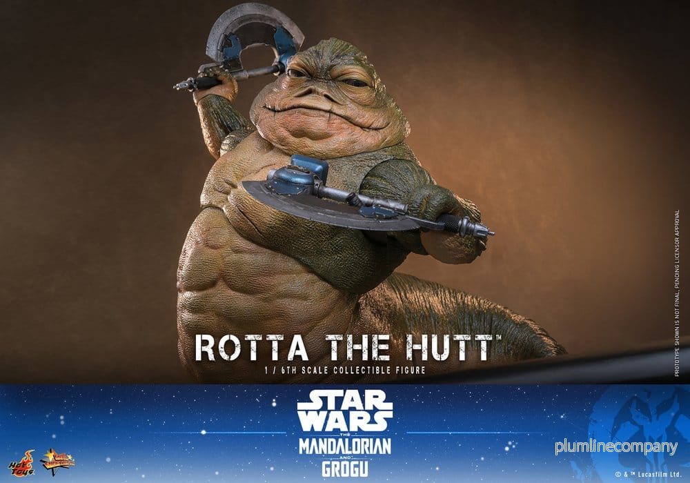 Star Wars Film Mästerverk Actionfigur 1/6 Rotta The Hutt 32 cm - Bild 3