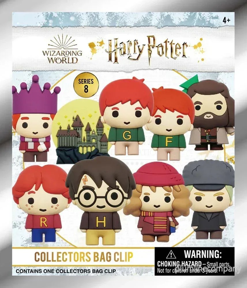 Harry Potter 3D PVC Bag Clips Series 8 Display (24) - Bild 3