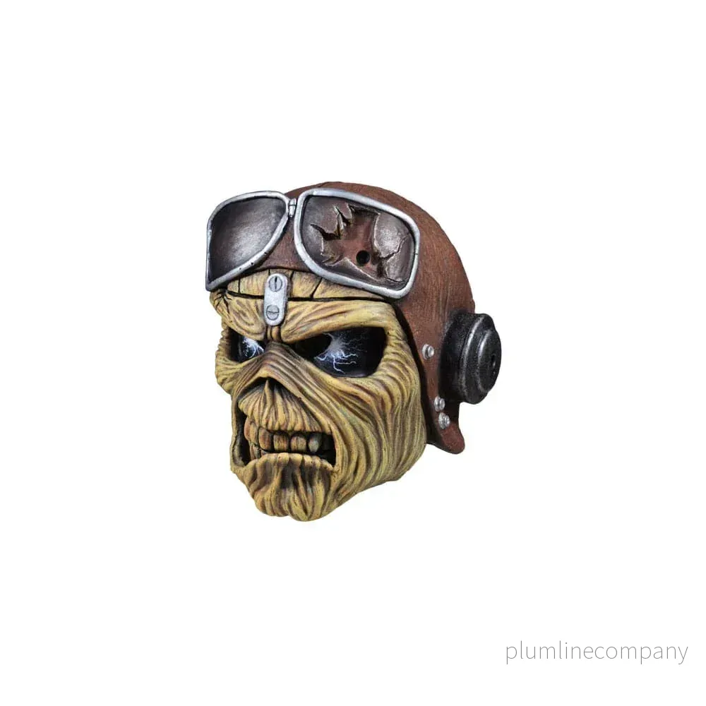 Iron Maiden Mask Eddie Aces High - Officiellt Licenserad - Bild 3