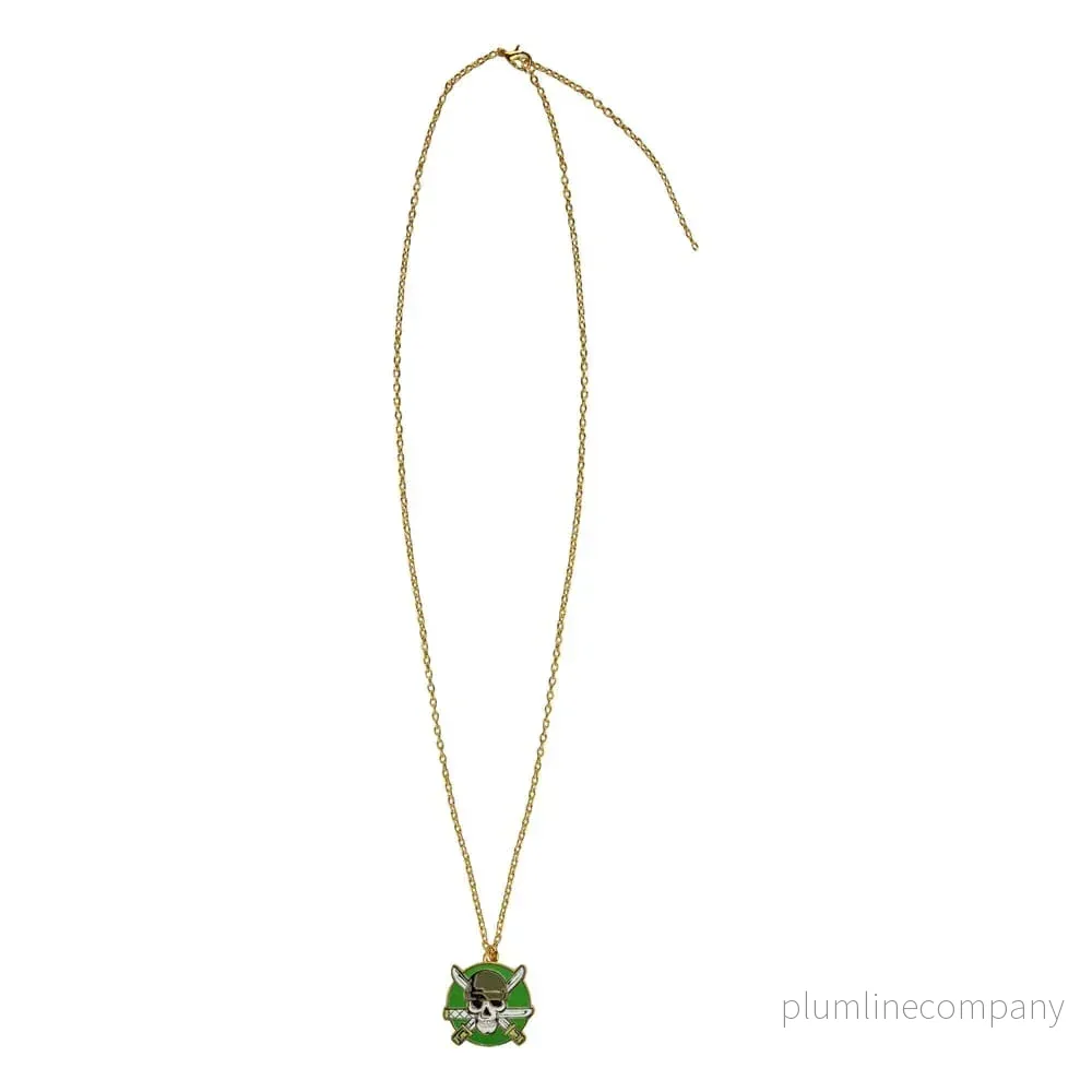 One Piece Necklace with Zoro Pendant