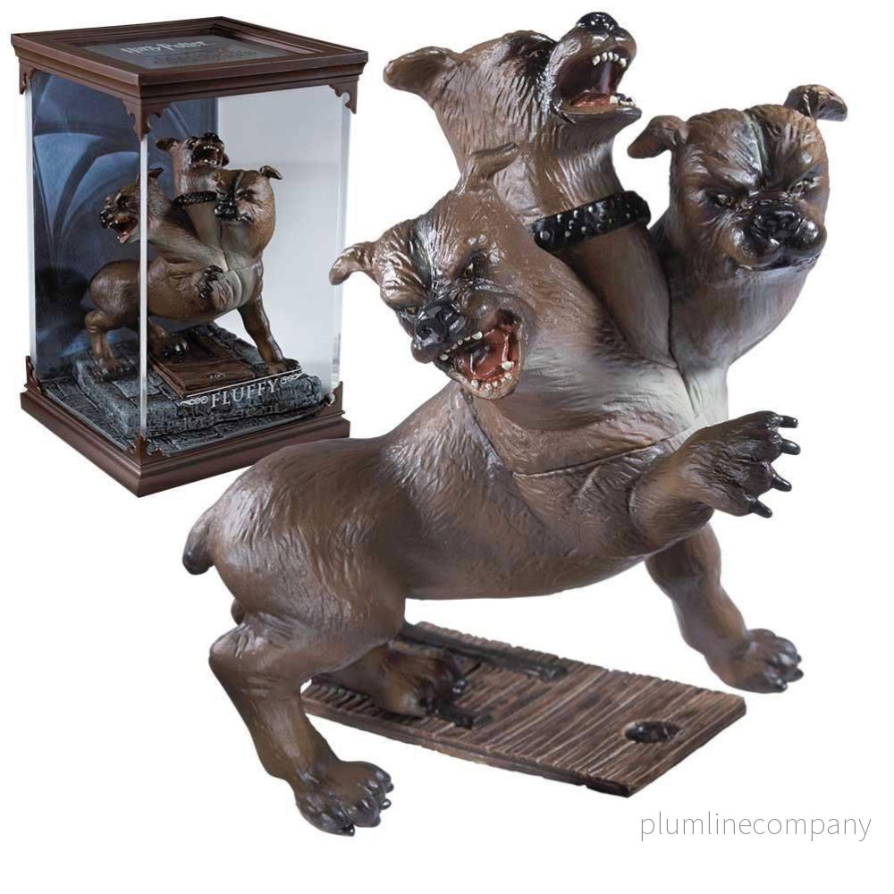 Harry Potter Staty av Magiska Varelser: Fluffy 13 cm