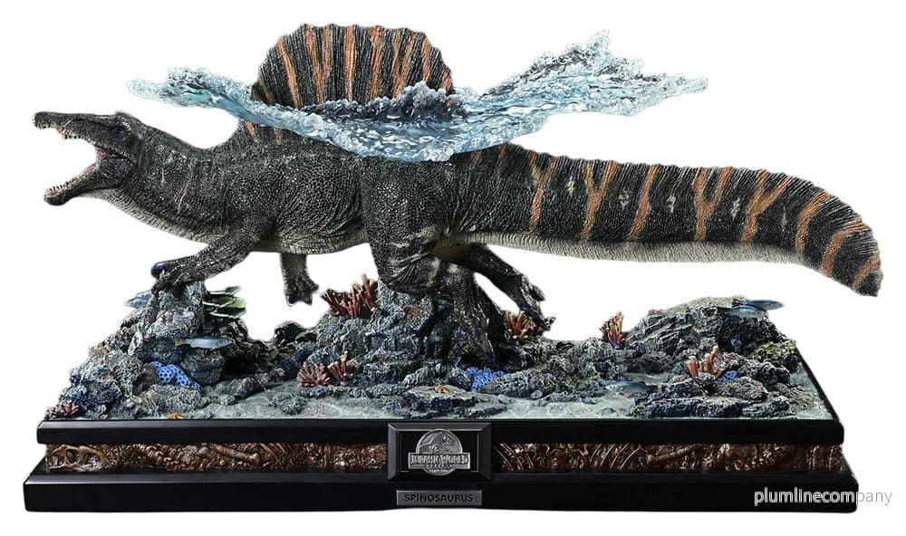 Jurassic World Rebirth Legacy Museum Collection Staty 1/15 Spinosaurus Bonus Version 39 cm Jurassic World Rebirth Legacy Museum Collection Staty 1/15 Spinosaurus Bonus Version 39 cm