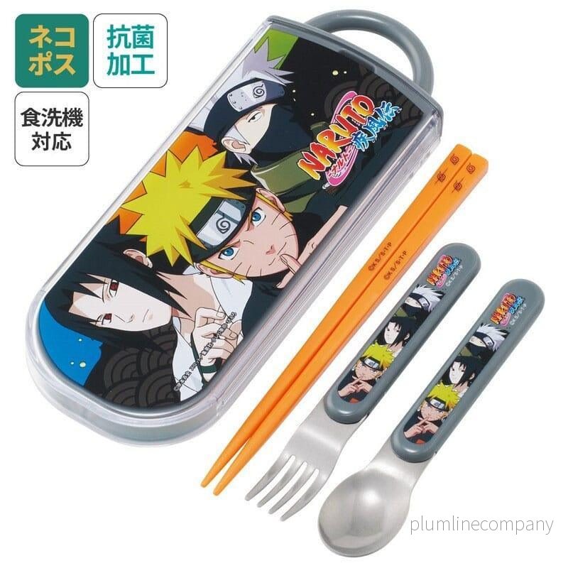 Naruto ätpinnar, sked och gaffel Set Team 7