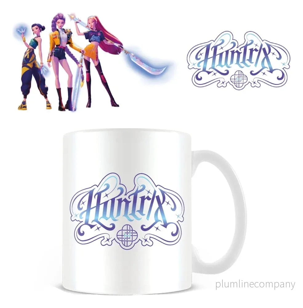 KPop Demon Hunters Mugg Huntrix Group Vit KPop Demon Hunters Mugg Huntrix Group Vit