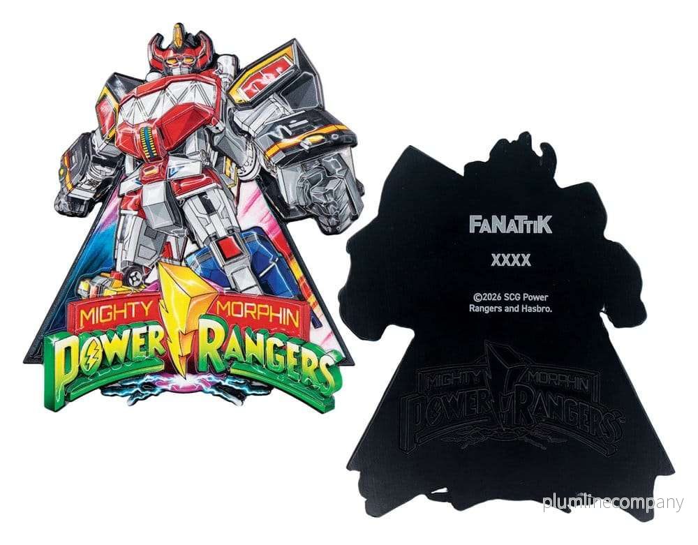Power Rangers Megazord-medaljong Limited Edition - Bild 3