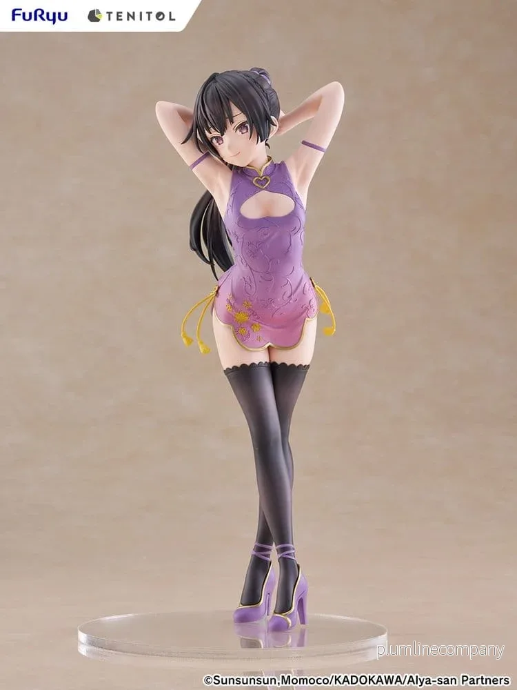Alya Ibland Gömmer Sina Känslor på Ryska Tenitol Tall PVC-figur Yuki Suou Cheongsam-version 28 cm - Bild 3