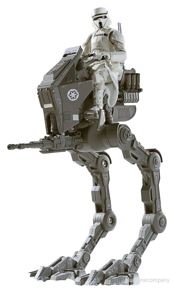 Star Wars: The Mandalorian & Grogu Vintage Collection Fordon Imperial Remnant AT-RT 10 cm - Bild 2