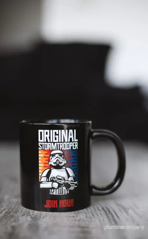 Original Stormtrooper Mug Gå med nu Svart - Bild 3