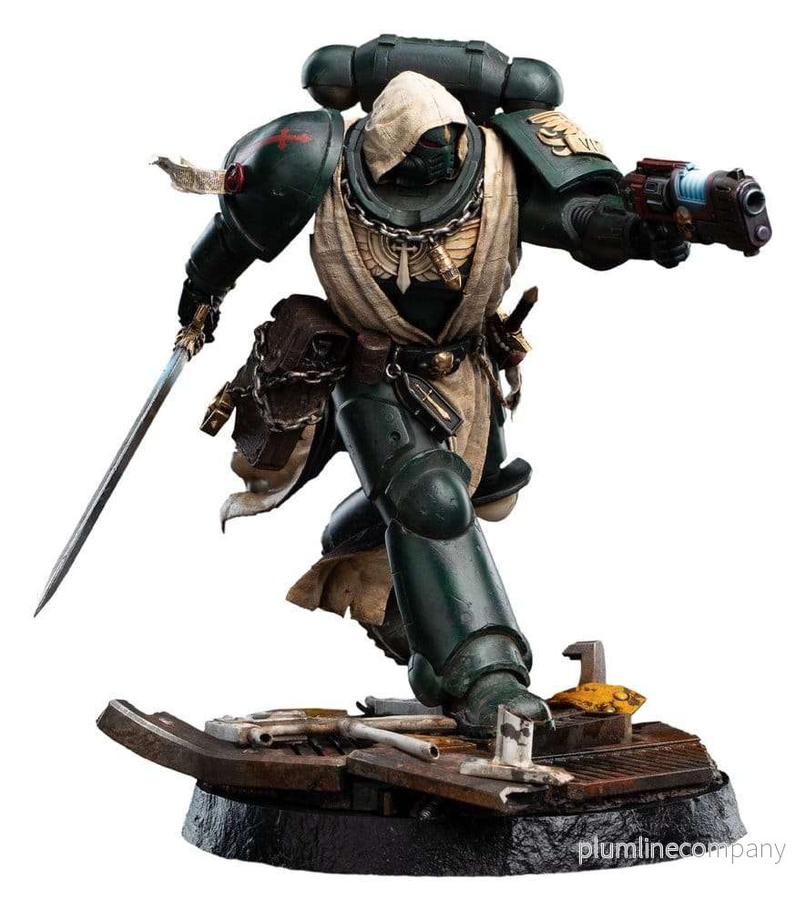 Warhammer 40,000 Staty 1/10 Dark Angels Veteran 31 cm