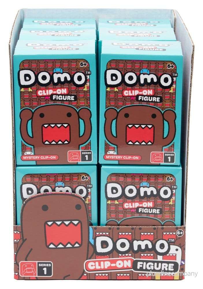 Domo plastfigur 8 cm blind bag display (12) Domo plastfigur 8 cm blind bag display (12)