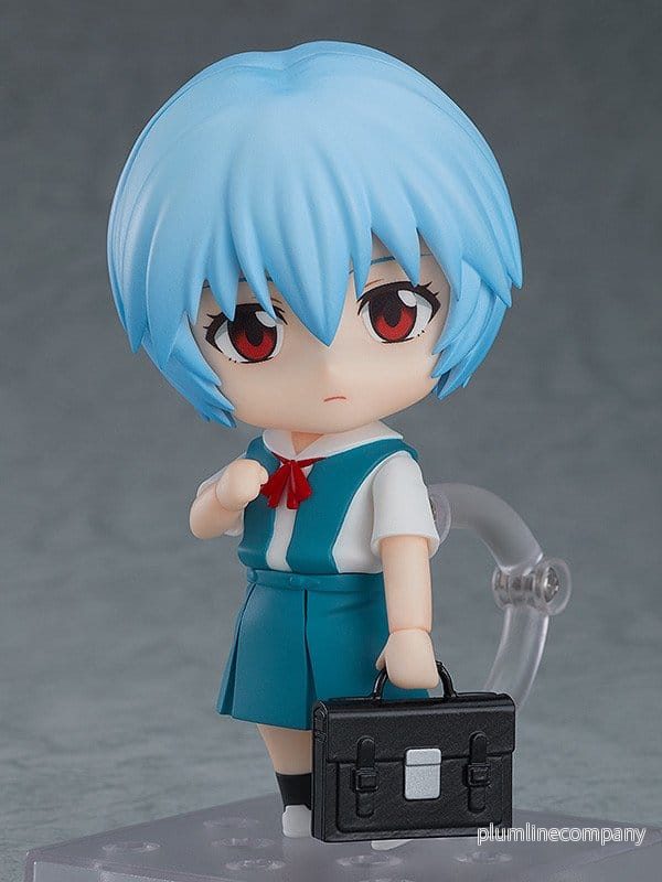 Rebuild of Evangelion Nendoroid Actionfigur Rei Ayanami (nyutgåva) 10 cm - Bild 2