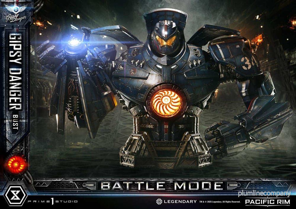 Pacific Rim Life Size Bust 1/1 Gipsy Danger Battle Mode 75 cm - Bild 3