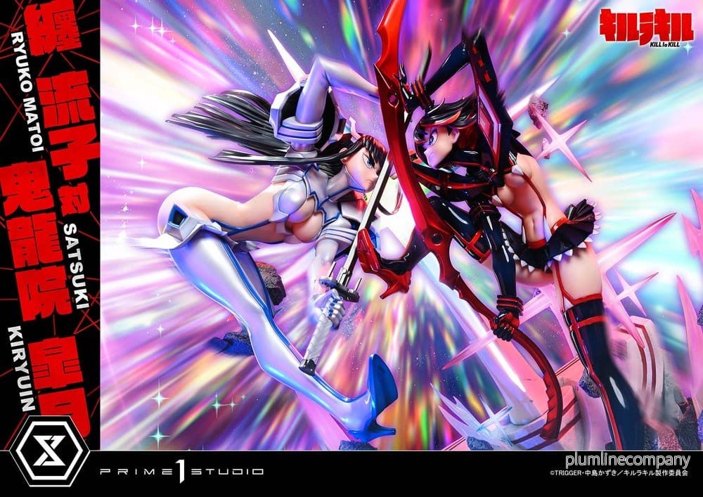Kill la Kill Ultimate Premium Masterline staty 1/4 Ryuko Matoi vs Satsuki Kiryuin 62 cm - Bild 3