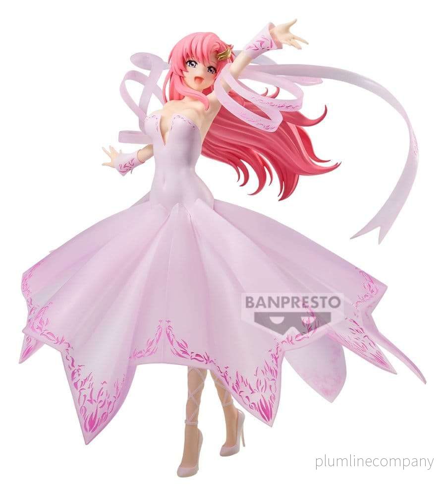 Mobile Suit Gundam Seed Evolve PVC-figur Lacus Clyne 22 cm Mobile Suit Gundam Seed Evolve PVC-figur Lacus Clyne 22 cm
