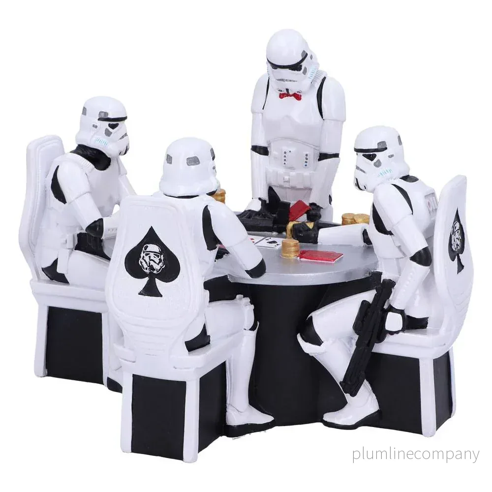 Star Wars Diorama Stormtrooper Poker Face 18 cm - Bild 3