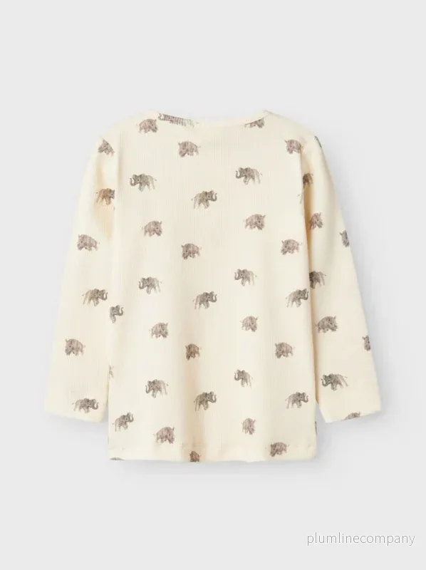 SISTA CHANSEN - SLIM FIT TOP MED LÅNGA ARMAR - TurtleDove - Bild 2