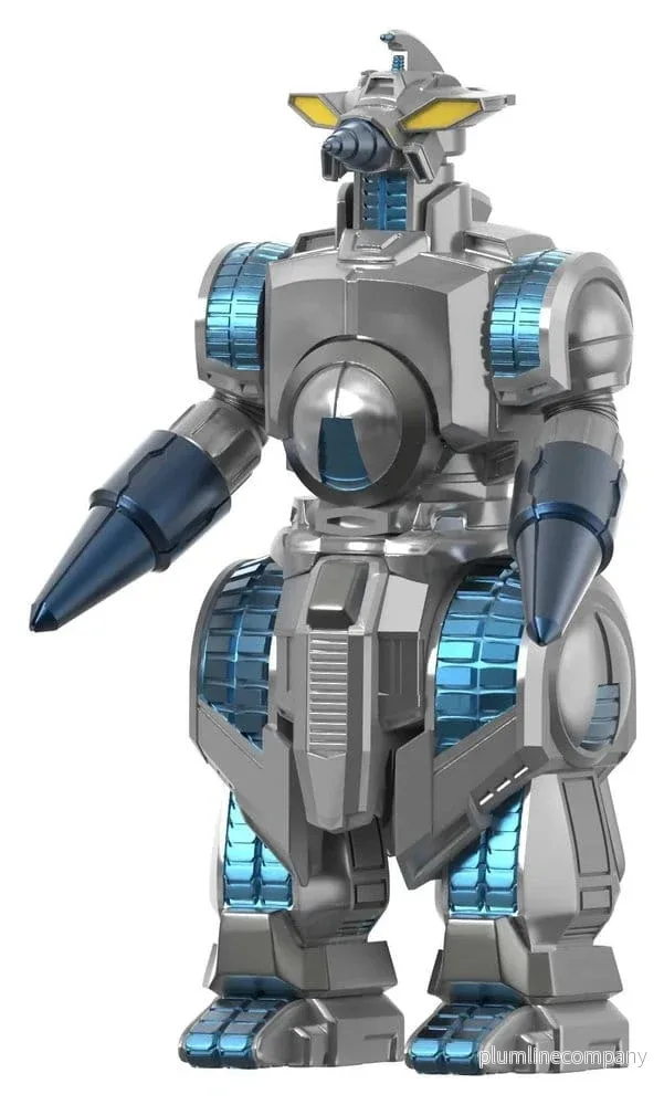 Godzilla Toho ReAction Actionfigur M.O.G.U.E.R.A. 10 cm – Samlarobjekt från Super7 - Bild 3