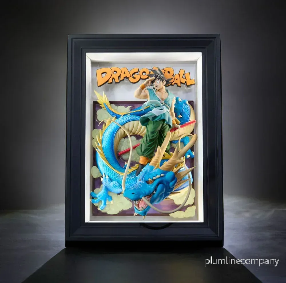 Dragon Ball Z Tamashii Art 3D Relief Picture Son Goku & Dragon 27 cm Dragon Ball Z Tamashii Art 3D Relief Picture Son Goku & Dragon 27 cm