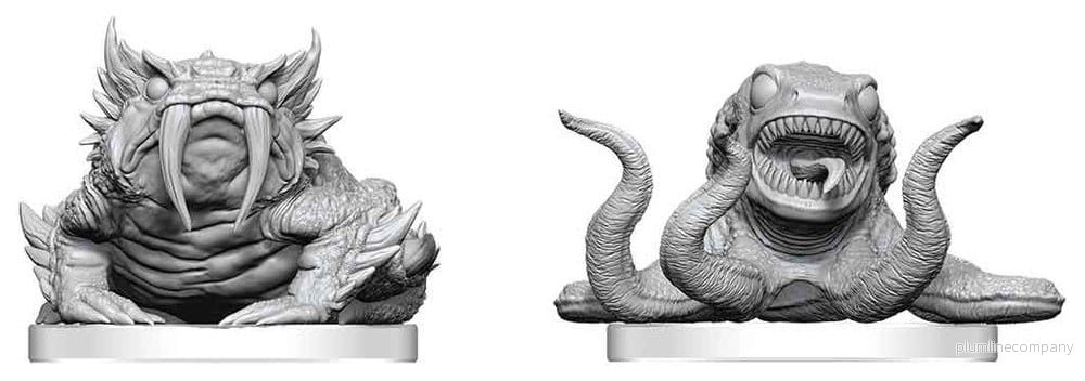 Pathfinder Battles Deep Cuts Osmålad Miniatyr Bogwid & Slurk 13 cm Pathfinder Battles Deep Cuts Osmålad Miniatyr Bogwid & Slurk 13 cm