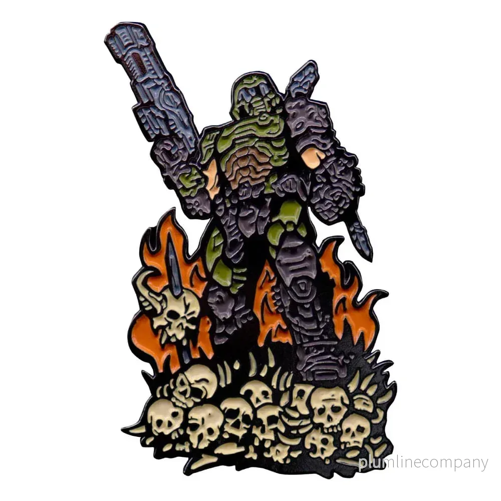 Doom Eternal Pin Badge – Doom Guy Limited Edition Doom Eternal Pin Badge – Doom Guy Limited Edition