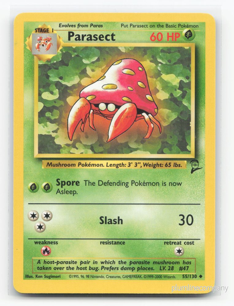 Parasect 55/130 – Base Set 2 Parasect 55/130 – Base Set 2