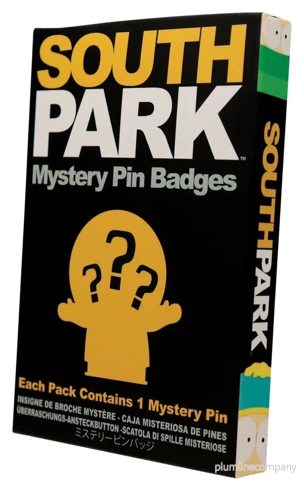 South Park Mystery Pin Badges Display (12) – Samlarset med 12 exklusiva pins från South Park - Bild 3