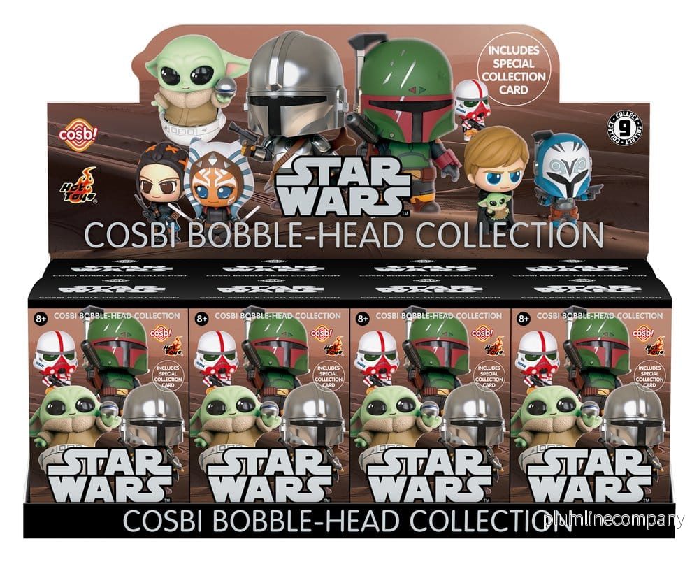 Star Wars Cosbi Mini Figurer Serie 1 8 cm Blind Box Display (8) Star Wars Cosbi Mini Figurer Serie 1 8 cm Blind Box Display (8)