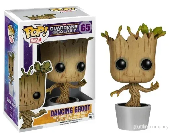 Guardians of the Galaxy POP! Vinyl Bobble-Head Dancing Groot 10 cm - Bild 2
