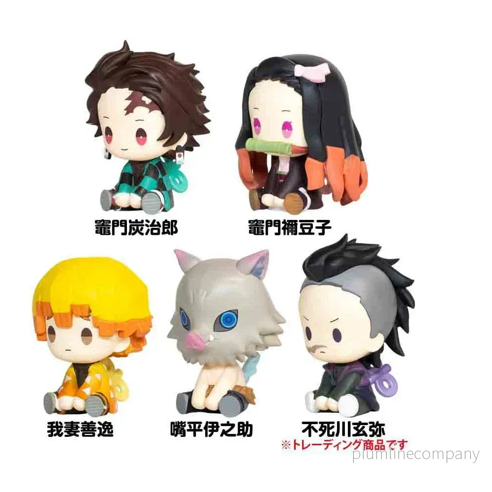 Demon Slayer: Kimetsu no Yaiba Petatto Clockworks PVC Figurer – Blind Box Assortment