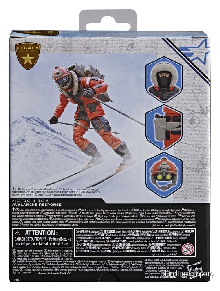 G.I. Joe Classified Series Legacy Collection Action Figur – Action Joe 'Avalanche Response', 15 cm - Bild 2