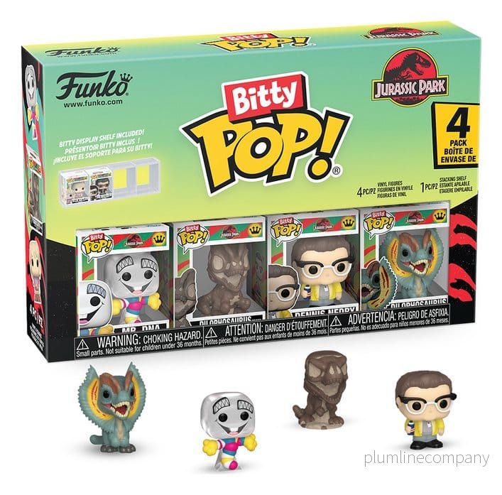 Jurassic Park Bitty POP! Figur 4-Pack Mr. DNA 2,5 cm - Bild 2